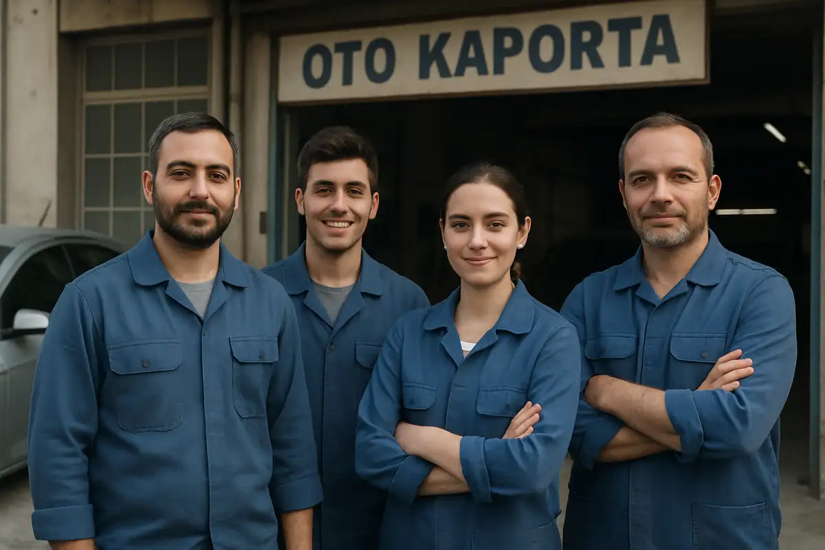 Türkay Otomotiv ekibi