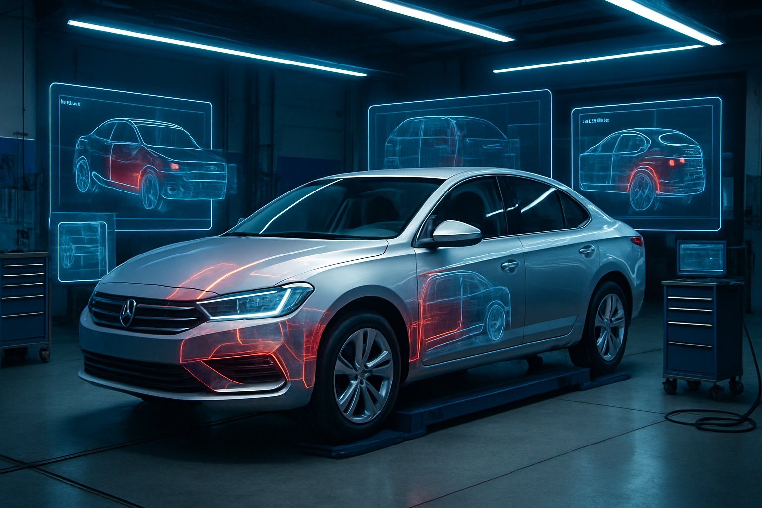 Yapay Zeka Oto Kaporta ve Boya Sektörünü Nasıl Dönüştürüyor?